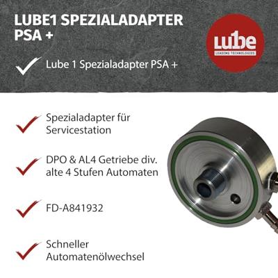 Lube1 adapter special adapter psa