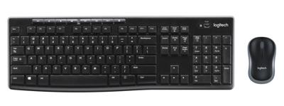 Logitech MK270 toetsenbord RF Draadloos Zwart Logitech MK270 toetsenbord RF Draadloos Zwart