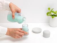 Brabantia afwasborstel + reservoir grijs - thumbnail