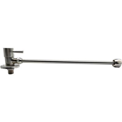 Riko Fonteinkraan Aansluitset - in Blister Geborsteld Staal