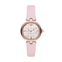 Horlogeband Armani AR11313 Leder Roze - thumbnail