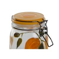 Set van 4 Potjes Home ESPRIT Geel Kristal Ijzer 1,5 L 4 Onderdelen - thumbnail