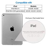 JETech Screen Protector voor iPad mini 5 en iPad mini 4, Gehard Glas Schermbeschermer, HD Doorzichtig, 1 Stuks - thumbnail