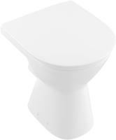 Villeroy & Boch ViCare Diepspoelcloset - zonder spoelrand - staand - glans wit Alpin (wit) 4683r001 - thumbnail