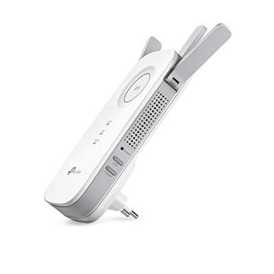 TP-Link RE450 (DE) AC1750 Gigabit dual-band WLAN repeater (1300 Mbit/s (5 GHz) en 450 Mbit/s (2,4 GHz), AP-modus, signaalsterkteweergave, 1 Gigabit poort, WPS, geschikt voor alle WLAN-apparaten)