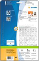 Etiket HERMA 8638 70x36mm premium wit 240stuks - thumbnail