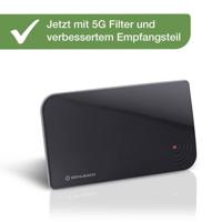 Oehlbach Scope Vision 5G DVB-T2 Actieve DVB-T/T2 platte antenne Binnen Zwart - thumbnail