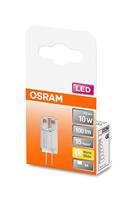 OSRAM HOMELIGHTING 4058075431935 LED-lamp Energielabel F (A - G) G4 Ballon 0.9 W = 10 W Warmwit (Ø x h) 12 mm x 33 mm 1 stuk(s) - thumbnail