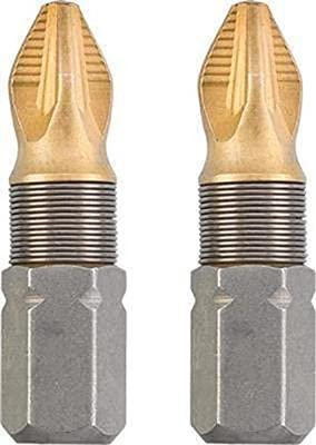 Titaan bits 25 mm pozidrive PZ 2 2 st. kaart Eurofix - Eurofix Titaan bits 25 mm pozidrive PZ 2 2 st. kaart Eurofix - Eurofix