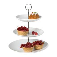 Etagère rond - wit - 16x21x26 cm - thumbnail