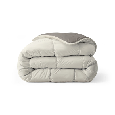 Zelesta Zelesta Royalbed Tender Grey Cream 140x200 cm - Hoesloos Dekbed Zonder Overtrek