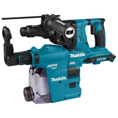 Makita DHR281ZWJ accu boorhamer met stofafzuiging | 2x18 V Li-ion - DHR281ZWJ Makita DHR281ZWJ accu boorhamer met stofafzuiging | 2x18 V Li-ion - DHR281ZWJ