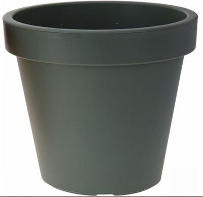 Bloempot rond 25cm groen