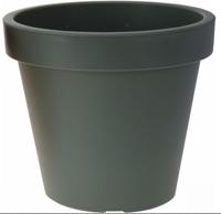 Bloempot rond 25cm groen - thumbnail