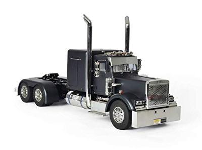 Tamiya 56356 Grand Hauler Matte Black Edition 1:14 Elektro RC truck Bouwpakket Gelakt