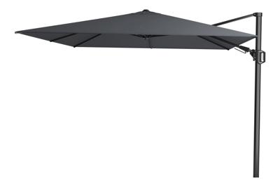 Platinum | Zweefparasol Challenger T² 300 x 300 cm | Antraciet