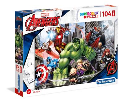 Clementoni legpuzzel super color maxi the avengers, 104st. Clementoni legpuzzel super color maxi the avengers, 104st.