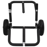 SUP trolley voor 2 surfplanken inklapbaar 90 kg aluminium - thumbnail