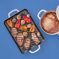 Kela - Grillplaat, Gietijzer, Zwart, 25 x 35 cm - Kela | Calido - thumbnail