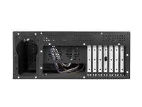 Lanberg SC01-4504-08B modulair serverchassis Rack (4U) - thumbnail