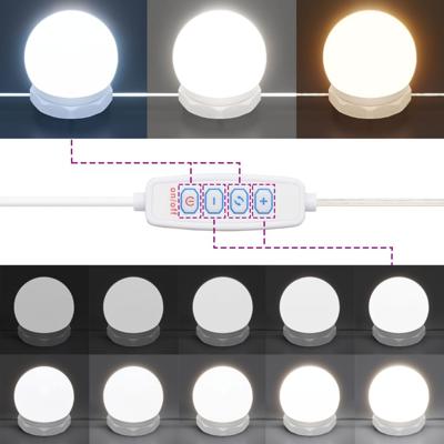 Kaptafel met kastjes LED bewerkt hout zwart