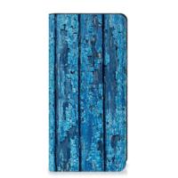 Samsung Galaxy Xcover 7 Book | Wallet Case | Wood Blue - thumbnail