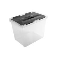 Sunware Onyx opbergbox 15L transparant - thumbnail