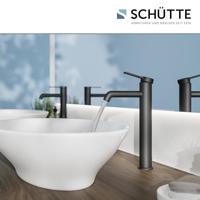 Schutte LOS ANGELES Wastafelkraan voor opzetwastafel | Mat zwart - 33116 - thumbnail