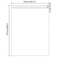 Gordijnen voile met roedezakken 2 st appelgroen - thumbnail