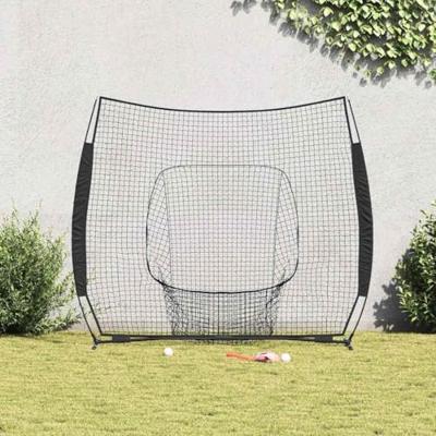 Honken en Softbal Zwart 250 x 106 x 209 cm Polyester Honken en Softbal Zwart 250 x 106 x 209 cm Polyester