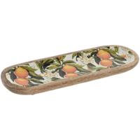 Snackdienblad Home ESPRIT Multicolour Tropisch - thumbnail