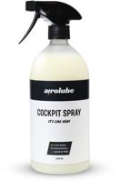 Cyclon Cockpit spray 1000 ml wit/zwart - thumbnail