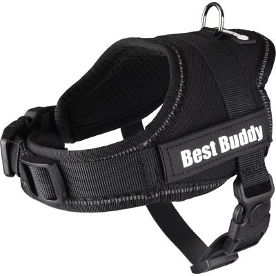 Hondentuig Best Buddy Pluto Zwart XXS 32 - 42 cm x 20 mm Flamingo Zwart Hondentuig Best Buddy Pluto Zwart XXS 32 - 42 cm x 20 mm Flamingo Zwart
