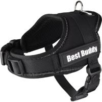 Hondentuig Best Buddy Pluto Zwart XXS 32 - 42 cm x 20 mm Flamingo Zwart - thumbnail