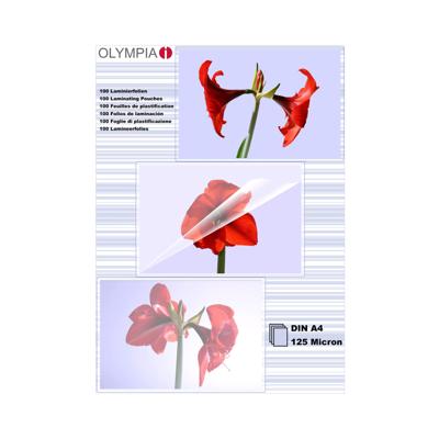 Olympia Lamineerfolie DIN A4 125 micron 100 stuk(s) Olympia Lamineerfolie DIN A4 125 micron 100 stuk(s)