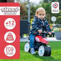 Falk loopfiets motorfiets - Street Champion - stille wielen - Rood - thumbnail