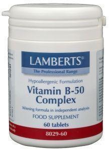 Lamberts Vitamine B-50 Complex Tabletten Lamberts Vitamine B-50 Complex Tabletten