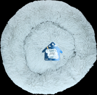 Let's Sleep Donut 60 cm Lichtgrijs - thumbnail