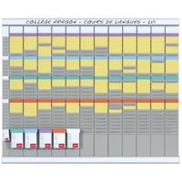 Weekplanner Nobo Zilverkleurig Aluminium - thumbnail