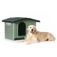 Bama Pet Cuccia Hondenhok 110x94x77 cm Groen - thumbnail