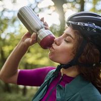 Mepal Sportbidon pull - mountain red - 800ml - thumbnail