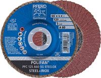 PFERD TOOLS 67706125 PFC 125 A 60 SG STEELOX Lamellenschijf Diameter 125 mm Boordiameter 22.23 mm RVS, Staal 10 stuk(s) - thumbnail