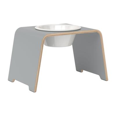 dogBar® Honden voerbar Single, grijs, Maat: M-Large dogBar® Honden voerbar Single, grijs, Maat: M-Large