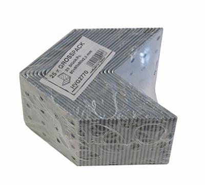 Connex Geperf. Winkelhaak 80X80X80 25St Vz - HVG2770