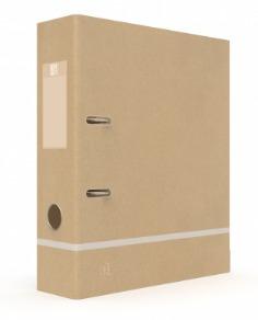 Ordner oxford touareg a4 80mm karton naturel/wit Ordner oxford touareg a4 80mm karton naturel/wit
