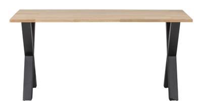 WOOOD Eettafel 'Tablo' met X-poot, 160 x 90cm WOOOD Eettafel 'Tablo' met X-poot, 160 x 90cm