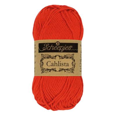 Scheepjes Cahlista 50g - 390 Poppy Rose - Haakgaren / Breigaren