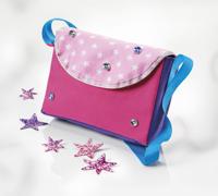 knutselset Glitter Shoulder Bag meisjes polyester roze - thumbnail
