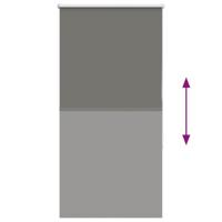 Rolgordijn verduisterend 85x150cm stofbreedte 80,7 cm polyester - thumbnail