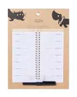 HEMA Takkie en Siepie weekkalender 30x23cm - thumbnail